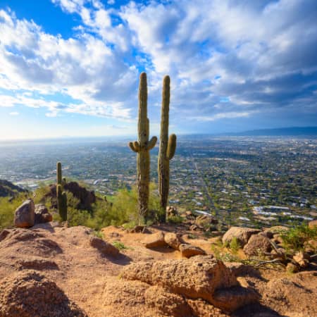 View from Camelback Mountain