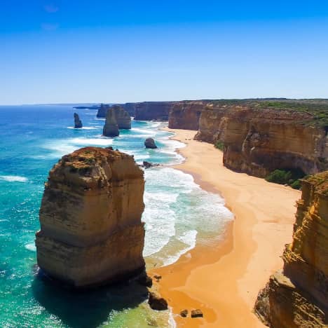 Aerial View of 12 Apostles