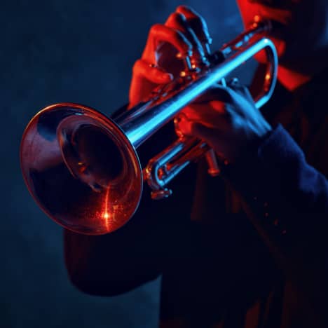 Jazz trumpeter