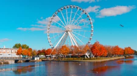 La Grande roue de Montréal at Old Port