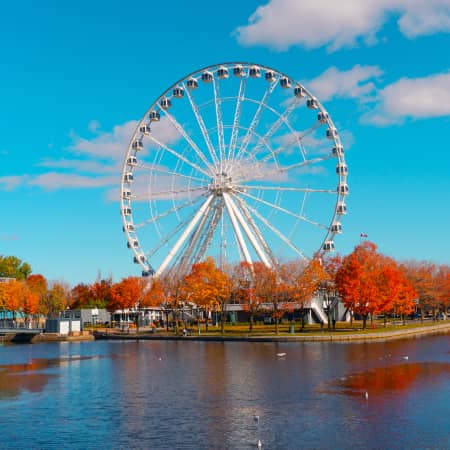 La Grande roue de Montréal at Old Port