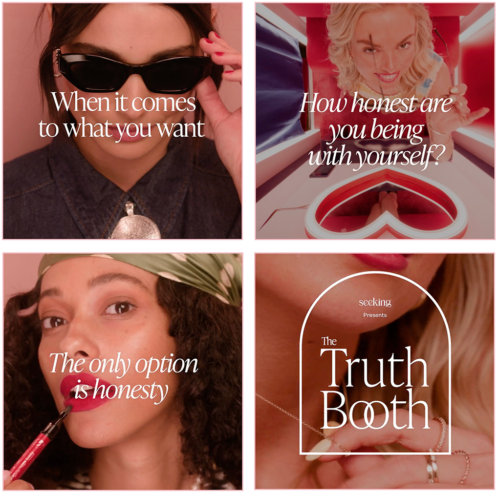 When it comes to what you want how honest are you being with yourself? The only option is honesty. Seeking presents: The Truth Booth