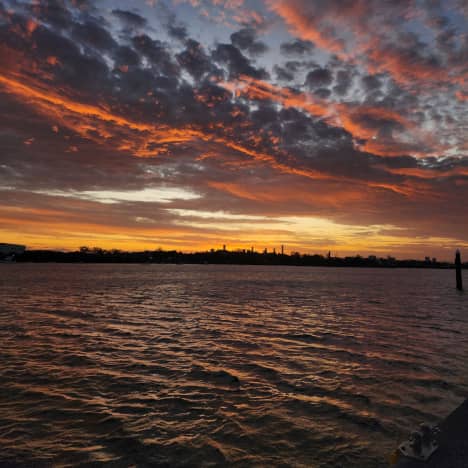 Brisbane River at Twilight