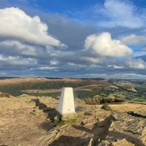 Peak District National Park in the Pennines