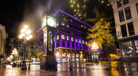 Steam Clock in Gastown, Vancouver