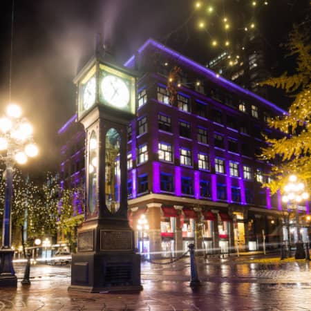Steam Clock in Gastown, Vancouver