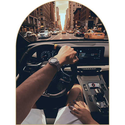 Seeking Couple in a Car