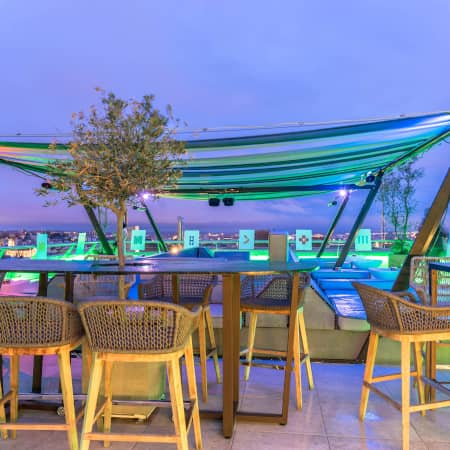 Azotea del Círculo rooftop bar