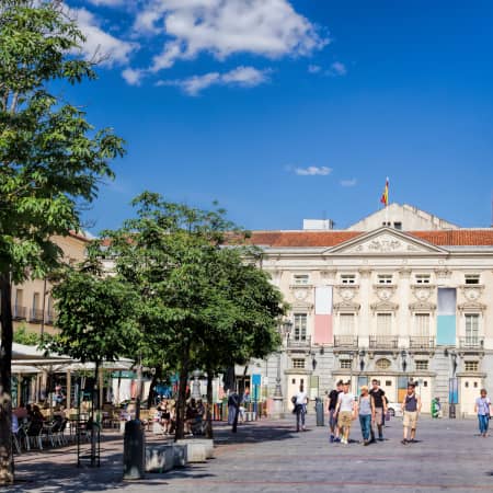 Plaza de Santa Ana in Madrid